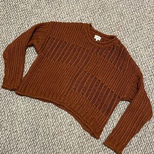 ⭐️5/$15⭐️ Silverflint brown knit sweater